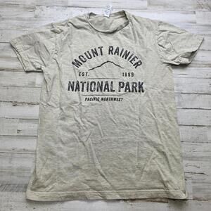 Mount Rainier National Park Tee - Washington - Unisex Graphic T-Shirt MED